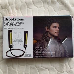 Brookstone® FLEX-LIGHT DOUBLE COB WORK LAMP